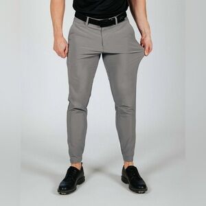 Primo Ash Gray Slim Golf Jogger 30W